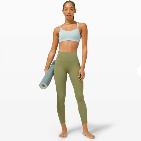 lululemon athletica Pants - Lululemon Wunder Under High-Rise 28” Full-On Luxtreme Bronze Green Size 6 80